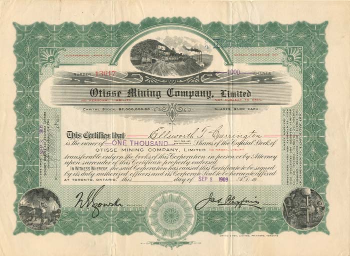 Otisse Mining Co., Limited